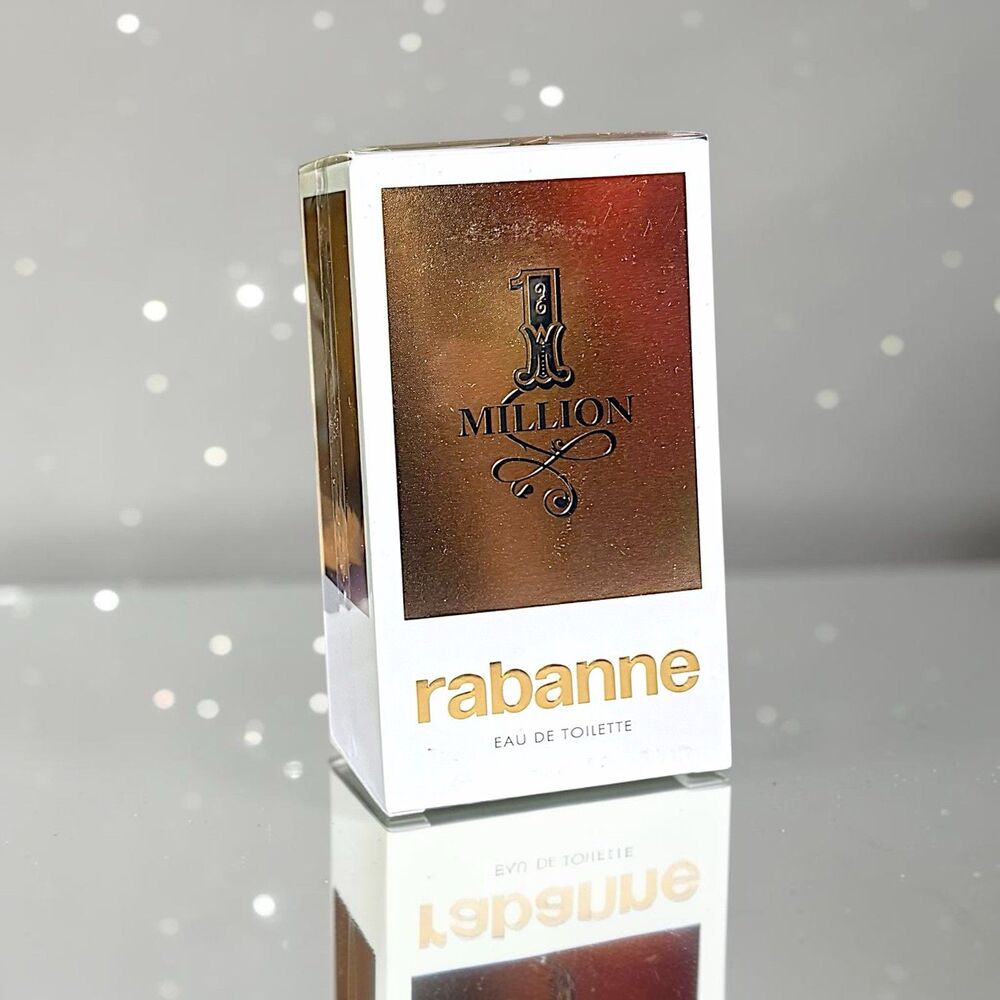 Paco Rabanne 1 Million Eau de Toilette Spray 50ml 1.7 fl oz New Sealed Box